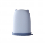 Creative Portable Wash Soap Box Nordic Minimalist Vannitoaseebihoidla Kodune Seebikarp Silikoon kaanega Reisiehted Aksessuaar sinine