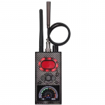 Uusim K99 spioonivastane peidetud kaamera detektor RF signaali traadita kaamera objektiivi viga GPS j&auml;lgija magnetiline GSM seadme skannimise otsija VS K88 must