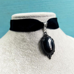Gooti stiilis Vampire Cameo ripats Choker sametkaelakee naistele Moodne n&otilde;idus B
