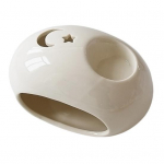 Keraamika viirukip&otilde;leti Palo Santo valge salvei hoidik kaasaegne valge mini aroomiteraapia viirukin&otilde;u Jooga meditatsioon t&ouml;&ouml;laua kaunistamise festivali kingitus