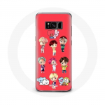 Coque pour Samsung Galaxy S8 BTS TinyTAN Animation BT21 Affiche - Maniacase