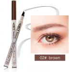 Crayon imperm&eacute;able de stylo de sourcil d'eye-liner de sourcil d'oeil avec le cosm&eacute;tique de maquillage de brosse