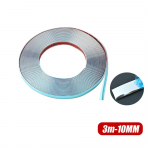 3M auto isekleepuv k&uuml;ljeukse kroomribade kaunistus kaitseraua kaitseliist universaalne autokleebiste tarvikud h&otilde;be