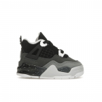 Air Jordan 4 Retro TD Fear 2024 Beebitossud Must Valge Antratsiit FV4538-002 21
