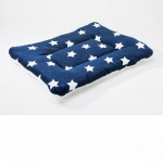 S&uuml;gis- ja talvised koertetekid Tekid Four Seasons Flanell Koerte kennelid Kasside kennelid Korallide sametkasside tekid Lemmikloomamatid navy blue background white star