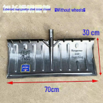 Multifunktsionaalne paksustatud mangaani terasest lumelabidas - Talvine lumet&otilde;rjevahend 70cm snow shovel