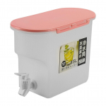 J&auml;&auml;tunud puuviljamahla konteiner 3,5 l BPA-vaba k&uuml;lmkapp veekann &otilde;ues koosviibimiseks sinine