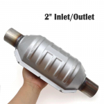 Universaalne 2-tolline 51 mm EURO1 katal&uuml;saator Premium auto v&auml;ljalasketoru korrosioonikindel Direct 400cell Fit v&auml;ljalaskemuundur