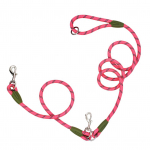 K&auml;ed-vabad koerarihm nailonist lemmikloomade treenimiseks jalutusrihm reguleeritava helkur&otilde;mblusega A mitmev&auml;rviline