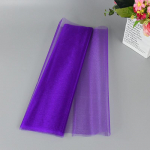 5/10M Pulmakoratsioon Kristallt&uuml;llirull Organza &Otilde;huke Kangas Pulmakaare jaoks S&uuml;nnip&auml;evapeo Taust DIY Dekor Toolisash 5X0.48M valge