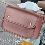 Jalgratta t&ouml;&ouml;riistakott Motorolleri k&uuml;lgmine kriimustuskindel PU-nahast kaasaskantavad kotid, saba pruun