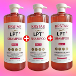 Scented, large-capacity, slightly acidic grapefruit shampoo, salon protein-damaged hair after dyeing, Polton Clinic shampoo, 1500ml, 3 pcs. white