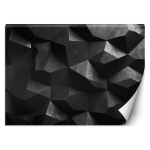 Tapeet Abstraktsed geomeetrilised kujundid 100x70 must