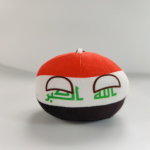 10 cm Polandball mini pl&uuml;&uuml;sis m&auml;nguasi Kasahstan Iisrael Palestiina Iraak Egiptus Countryball Anime V&auml;lisseadmed kingitused Iraq
