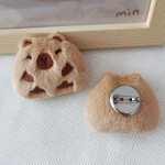 Armas Capybara Animal pl&uuml;&uuml;sist nukk pross kohev pehme t&auml;idisega riided m&auml;rgin&otilde;elad seljakotid kaunistustarvikud 6*5cm