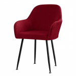 Velvet k&otilde;rge tugitooli kate Elastne s&ouml;&ouml;gitooli kate. 1 PC veini