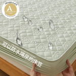 Premium antibakteriaalne veekindel madratsikate ja padjap&uuml;&uuml;ri komplekt: Pikitud voodikate, padjap&uuml;&uuml;r, m&auml;hkimisalus, voodilina 180cmx200cm Single Fitted Sheet