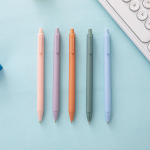 5 armsa pastapliiatsi komplekt, Korea ja Jaapani kooli kontoritarbed, Kawaii neutraalsed pastapliiatsid &auml;ri- ja kontoritarbeks