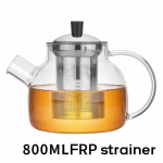 800/1500 ml klaasist teekann roostevabast terasest infusiooniseadmega, eemaldatav infusioon, kodu-, matka- ja reisiteekann, lahtiste lehtede teepruulija