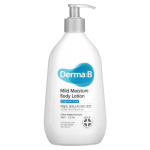 Derma:B, Mild Moisture Body Lotion, Unscented, 13.5 fl oz (400 ml) white