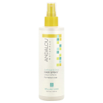 Andalou Naturals, Hair Spray, Brighten, Sunflower and Citrus, Medium Hold, 8.2 fl oz (242 ml) white