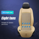 Jahutus autoistme padi 16.08.24 ventilaatorid Massaaž 12V Auto Suvi Cool padi ventilaator Puhumine Ventilatsioon Istmekatted Sigaretis&uuml;&uuml;taja