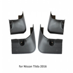 Porikaitsmed Nissan Tiida 2007-2016 jaoks Porilapatsid Nissan Versa Latio C11 jaoks Plastikust Auto Poritiib Porilapp Pritsmekaitse Autokaitsmed