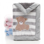 Beebitekid vasts&uuml;ndinule Bebe paks flanellist m&auml;hkimistekk beebitoodetele voodipesu tekk