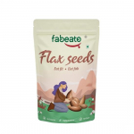 Fabeato Natural Raw Premium linaseemned s&ouml;&ouml;miseks 500g| Alsi seemned | Omega-3 rasvhapete rikkad | S&uuml;dame tervis