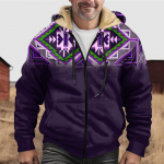 Meeste talvine t&otilde;mblukuga kapuutsiga fliisist kampsun Patch Pocket vabaaja jakiga L