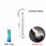 Kuulpeaga lihvimisotsakud nikerdamiseks abrasiivsed t&ouml;&ouml;riistad volfram, p&ouml;&ouml;rlev viilkarbiid, freesfrees, puur metallile puidule plastile Ball Nose Bit 6x6