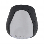 1 tk Perforeeritud Nahast K&auml;igukanginupp Kroom 6-k&auml;iguline Hyundai I30 IX35 jaoks 2842231696 K&auml;iguvahetuskraed Autode Sisustusliitmikud CHINA