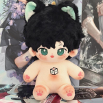 20cm Love and Deepspace Idol Nukk Anime Pl&uuml;&uuml;s T&auml;htnukud T&auml;idetud Kohandamine Figuur M&auml;nguasjad Puuvillased Pl&uuml;&uuml;sid M&auml;nguasjad F&auml;nnidele Kingitus with skeleton