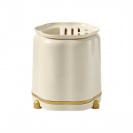 K&ouml;&ouml;gis p&ouml;&ouml;rlev hoiustamisnoahoidja kreemjas tuulega multifunktsionaalne nugade hoiuriiul majapidamise hoiuriiul s&ouml;&ouml;gipulkade riiul Storage rack