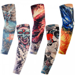 5 TK lillevarre t&auml;toveeringu varrukas ratsutamisspordi jaoks UV p&auml;ikesekaitsekreem Ultimate Challenge Design poolvarrukatega k&auml;ekate meestele ja naistele D