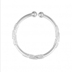 Naiste k&auml;ev&otilde;ru reguleeritava avaga disain lillelise reljeefiga poleeritud sulamist etnilise stiiliga k&auml;eehe igap&auml;evaseks kandmiseks ja erilisteks s&uuml;ndmusteks 1pc