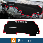 Honda Civicule 8. 2006 2007 2008 2009 2010 2011 auto armatuurlaua kate V&auml;ltige kerget padja p&auml;ikesevarju &uuml;mbris UV-vastane vaip libisemiskindel matt