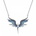 Angel Wings Rhinestone ripats Kaelakee Chain Choker Ehted Aksessuaarid