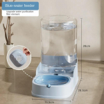 Uue disainiga automaatne lemmikloomade s&ouml;&ouml;tja ja veejaotur, suure mahutavusega kauss koertele ja kassidele lemmikloomatarvete jaoks feeding water feeder