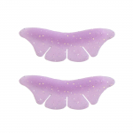 2 tk silikoonist ripsmep&uuml;sivuspadjad Glitter Butterfly kujuga ripsmepikendustarvikud Ripsmepikenduste ripsmepadjad puhas