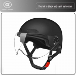 3C sertifitseeritud kerge elektriratta kiiver meestele ja naistele - suvine p&auml;ikesekaitse, poolkiiver 3C New National Standard