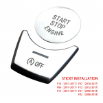 Kroomitud auto nuppude kaaned Kleebised Auto salongitarvikud BMW F10 F07 F06 F20 F30 F32 F01 F02 F25 F26 autode kujundamise dekoorid