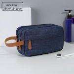 2025 Uus katioonne reisikott, jaotatud tualett-tarvete kott, kaasaskantav meigikott, suure mahutavusega k&auml;eshoitav hoiukott XS001 beež