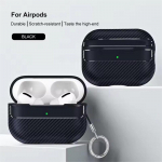 Airpods Pro 2 &uuml;mbrisele s&uuml;sinikkiust k&otilde;rvaklapikate Apple AirPods Pro 3 kolmanda p&otilde;lvkonna pro 2 usb c karbikese &uuml;mbris konksuga AirPods Pro 2 must