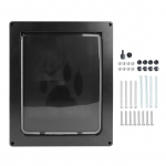 Koereluuk Raskeveokite Paksustatud Laiendatud Ohutus Tugev ja Vastupidav Lemmiklooma Klappuks Sise- ja V&auml;liskasutuseks