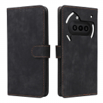 Klappkaas Nothing Phone'ile (3a) PU-nahast t&auml;iskaitsega [RFID-blokeeriv] telefoni&uuml;mbris for Nothing Phone (3a) must