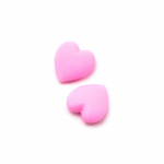 2Pair Heart Silikoonist Libisemisvastane K&otilde;rva K&auml;epide Prillid Jalg K&otilde;rva Konks Stopper Bracket Kinnitus Aksessuaarid Prillide hoidja roosa