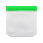 Korduvkasutatavad PEVA Ziplock kotid puu- ja k&ouml;&ouml;giviljade s&auml;ilitamiseks k&uuml;lmkapis Size 1 (15.3*15.3 cm) kollane