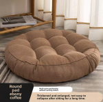 Ergonoomiline tatami toolipadi kontorisse ja elutuppa Large Square: 52x52cm, Thick 10-12cm