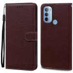 Motorola G31 &uuml;mbrise raamat-rahakott klappkaas Moto G31 &uuml;mbrise aluse kaardihoidjaga nahast kate Motorola G31 &uuml;mbrise fundade jaoks For Motorola G31 kohv